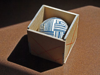 Image of temari in box